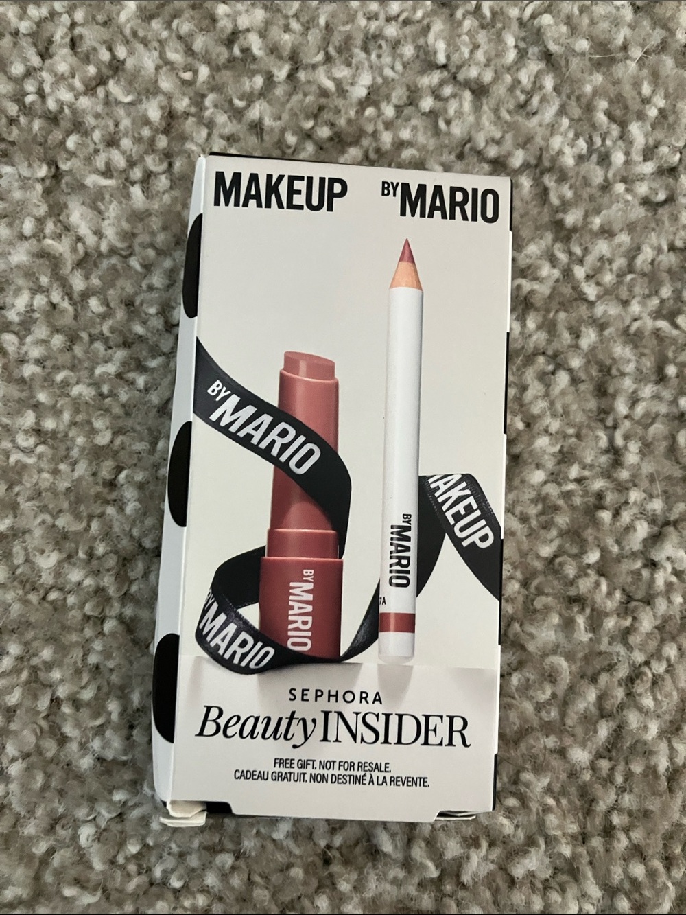 NEW MAKEUP BY MARIO Mauve Pink Lipstick & Liner Set Sephora birthday